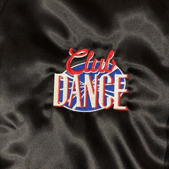 NEW Club Dance King Louie Union Tag Bomber Jacket Mens Size Medium TNN Snap Up - Picture 6 of 12